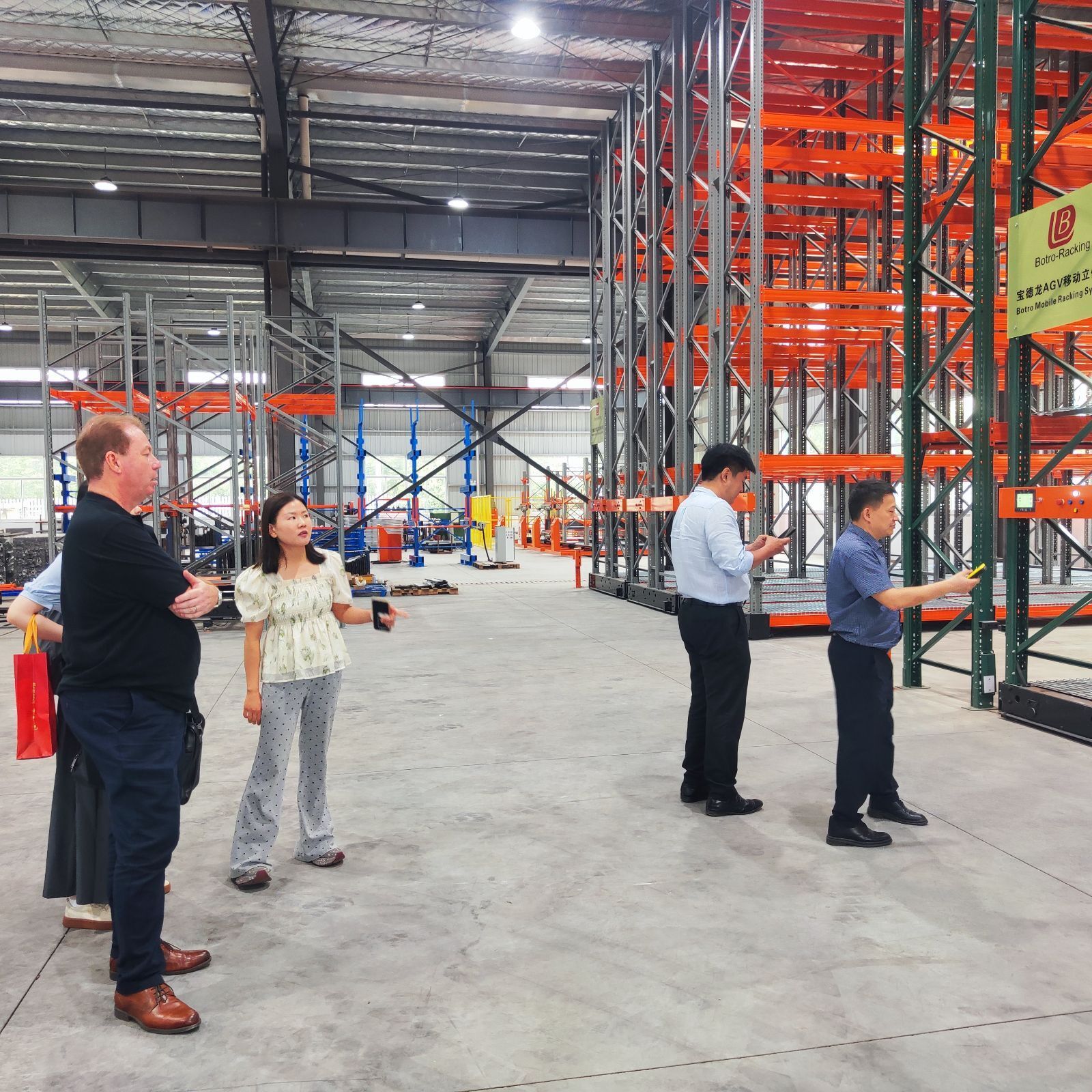 mobile racking system Système de cale mobile