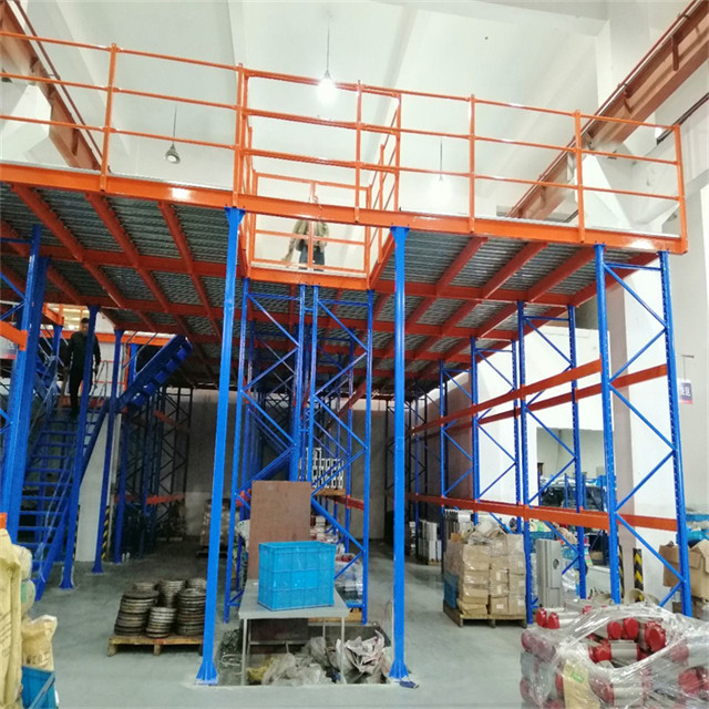 Rack de mezzanine à plusieurs niveaux pour entrepôt de haute qualité