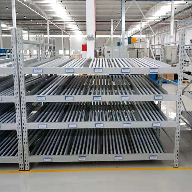 Métal Carton Flow Rack pour le stockage de l&#39;industrie