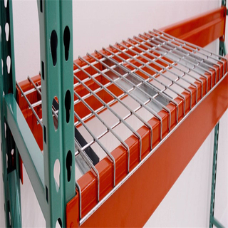 Platelage en treillis métallique robuste galvanisé pour étagères
