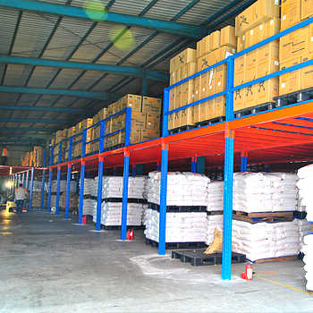 Plate-forme de plancher de mezzanine de structure métallique pour le stockage industriel d&#39;entrepôt